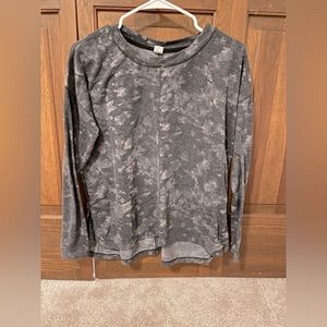 Grey Athletic Long Sleeve